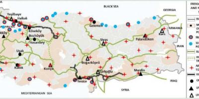 Turquie carte de transport